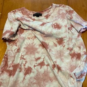 Tie dye tshirt dress